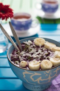 Purple Pleasure Smoothie Bowl | Farr Out Fine Art / The Kitchen Witch